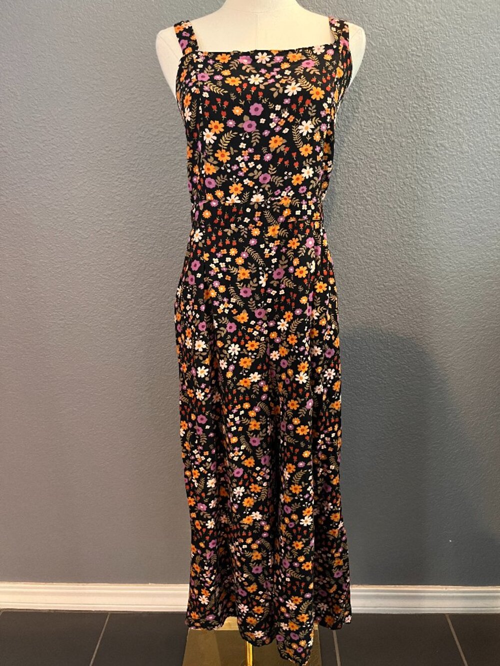 MODCLOTH X Princess Highway FLORAL PRINT JUMPSUIT ROMPER - EUC - SIZE 12